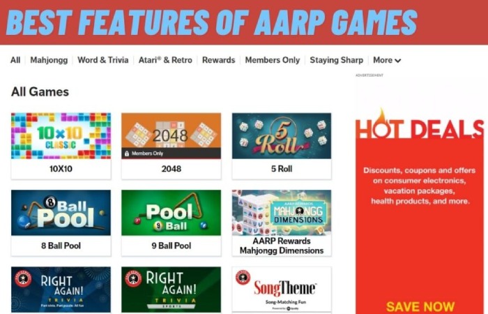 Types of AARP Games on the Platform